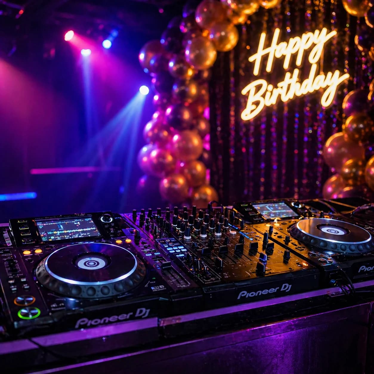 Birthday Parties DJ — 18ths, 21sts, 30ths, 40ths & Up
